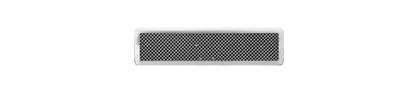 03-09 Hummer H2 Restyling Ideas Grille - Perimeter Woven Mesh, Chrome Stainless Steel, Top