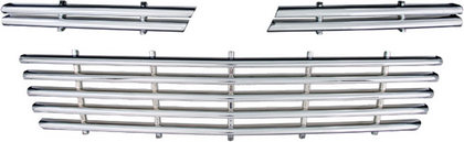 06-11 Chevrolet Impala Restyling Ideas Grille Overlay Insert - Top & Bottom, ABS Chrome