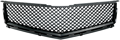 10-12 Cadillac SRX Restyling Ideas Replacement Grille - ABS Chrome, Mesh Style, Top, Black
