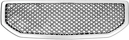 07-12 Dodge Caliber Restyling Ideas Replacement Grille - ABS Chrome, Mesh Style, ABS Chrome