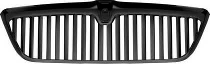 98-02 Lincoln Navigator Restyling Ideas Replacement Grille - ABS Chrome, Vertical Style, Black