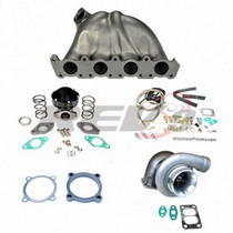 99-04 Volkswagen Passat 1.8t (longitudinal 1.8 20v), 98-05 Audi A4 1.8T (longitudinal 1.8 20v) Rev9Power Turbo Set Up - Top Mount