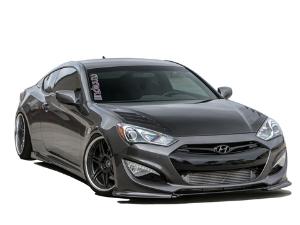 13-Up Hyundai Genesis Coupe RK Sport Hood - Carbon Fiber Top