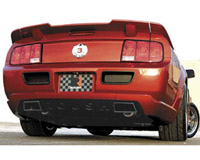 05 Ford Mustang Roush Exhaust Systems - Off Road Axle Back System for Roush Rear Fascia