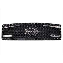 07-10 GMC Sierra 2500/3500 Royalty Core RC3DX Innovative Grille - Corrosion Resistant, Sealed with Nickel