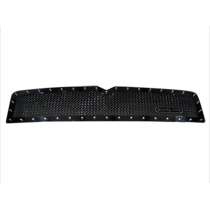 94-01 Dodge Ram 1500 Royalty Core RC1 Classic Grille - Gloss Black Frame, Diamond Crimp