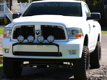 09-12 Dodge Ram 1500 Royalty Core RC1 Classic Grille - Satin Black 10.0 Power Mesh