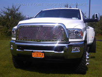 10-12 Dodge Ram 2500/3500/4500 Royalty Core RC1 Classic Grille - Chrome, Studs Are Extremely Resilient