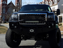 11-14 GMC Sierra 2500/3500 Royalty Core RC1X Incredible LED Grille - 22