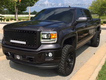 14-16 GMC Sierra Denali 1500 Royalty Core RC1X Incredible LED Grille - RCX Logo
