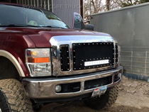 05-07 Ford F-SuperDuty Royalty Core RC1X Incredible LED Grille - Star Flange Design