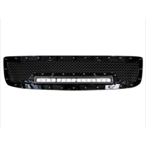 03-06 GMC Sierra 2500/3500 Royalty Core RC1X Incredible LED Grille - Satin Black