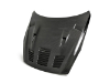 2017-2020 NISSAN GT-R (2-DOOR COUPE, R35) Seibon Carbon Fiber Hood (GTII-Style)