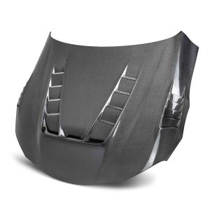 2020-2024 Toyota Supra Seibon TV-Style Double Sided Carbon Fiber Hood