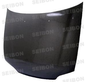 92-95 Honda Civic 4Dr (EG8) Seibon OEM Style Hood (Carbon Fiber)