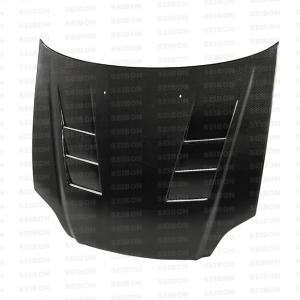 99-00 Honda Civic (EM1/EJ6/7/8/EK9)* Seibon TS Style Hood (Carbon Fiber)