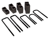 05-10 Toyota Tacoma, 86-92 Toyota Pickup, 94-95 Toyota Pickup Skyjacker Flat Block and U-Bolt Kit - 1.25