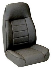 76-02 CJ & Wrangler Smittybilt Standard Bucket Seat - Denim Black