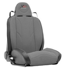 76-11 CJ YJ TJ & JK (Wrangler) Smittybilt XRC Suspension Seat Right Side Gray/Black