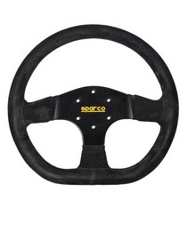 All Cars (Universal), All Jeeps (Universal), All Muscle Cars (Universal), All SUVs (Universal), All Trucks (Universal), All Vans (Universal) Sparco 353 Steering Wheel - Suede (Black)