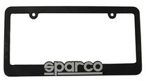 All ATVs (Universal), All Cars (Universal), All Jeeps (Universal), All Muscle Cars (Universal), All SUVs (Universal), All Trucks (Universal), All Vans (Universal) Sparco License Plate Frame - Plastic