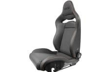 Universal Sparco SPA Seat SPX - Seat SPX Special Edition Black/Grey w/ Gloss Carbon Shell - Right