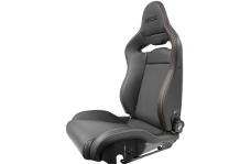 Universal Sparco SPA Seat SPX - Seat SPX Special Edition Black/Grey w/ Gloss Carbon Shell - Left