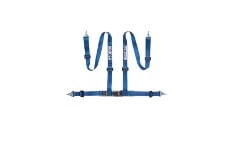Universal Sparco SPA Harness & Belt Accessories - Belt 2 Inch Blue 4Pt Snap-In