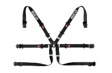 Universal Sparco SPA 6PT Harness/Belt - BELT 6 PNT 2in FORMULA BLK