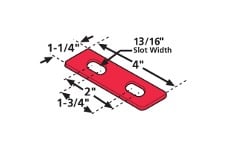 Universal SPC Shim - Performance Peterbilt Shim 1/8in. (6)