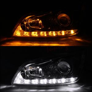 2001-2005 Lexus Is300 Models With Factory Xenon Headlight Only Spec D LED Projector Headlights Chrome