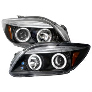 05-10 SCION TC HALO LED PROJECTOR BLACK Spec D LED Halo Projector Headlights (Black)