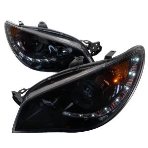 06-07 SUBARU IMPREZA SMOKED PROJECTOR HEADLIGHT Spec D Projector Headlights (/Smoke)
