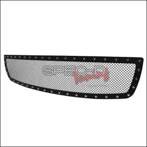 2003-2006 GMC Sierra 1500 Models Only (Do Not Fit C3 Models) Spec D Rivet Style Upper Front Hood Grille Insert