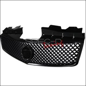 2003-2007 Cadillac Cts Spec D Front Grille - Matte Black