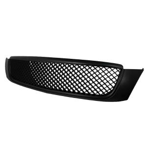 00-05 CADILLAC DEVILLE FRONT GRILL MATTE BLACK Spec D Front Grille (Black)