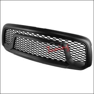 2013-2017 Dodge Ram 1500 Models Only (Do Not Fit Rebel Models) Spec D Mesh Rebel Style Hood Grille