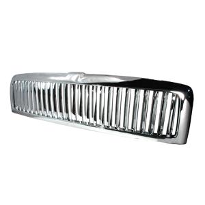 94-01 DODGE RAM VERTICAL GRILL CHROME Spec D Vertical Grille (Chrome)