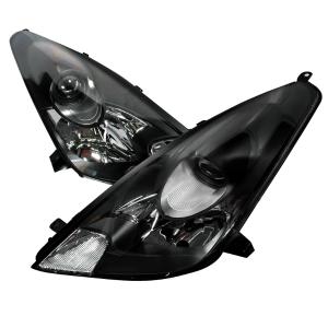 00-05 TOYOTA CELICA HALO PROJECTOR HEADLIGHTS BLACK Spec D Halo Projector Headlights (Black)