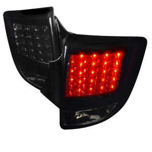 00-05 TOYOTA CELICA LED TAIL LIGHTS GLOSSY BLACK HOUSING WITH SMOKE LENS Spec D LED Tail Lights (Glossy Black/Smoke)