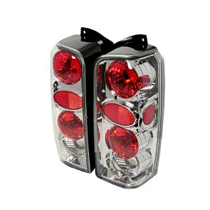 97-01 JEEP CHEROKEE ALTEZZA TAIL LIGHTS CHROME Spec D Altezza Tail Lights (Chrome)