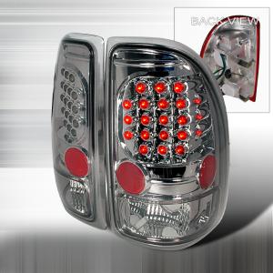 97-04 DODGE DAKOTA LED TAIL LIGHTS SMOKE Spec D LED Tail Lights (Smoke)