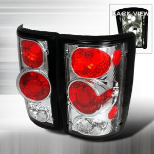 00-03 FORD EXCURSION ALTEZZA TAIL LIGHTS CHROME, 00-03 FORD ECONOLINE ALTEZZA TAIL LIGHTS CHROME Spec D Altezza Tail Lights (Chrome)
