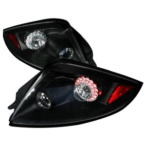 06-07 MITSUBISHI ECLIPSE LED TAIL LIGHTS BLACK Spec D LED Tail Lights (Black)