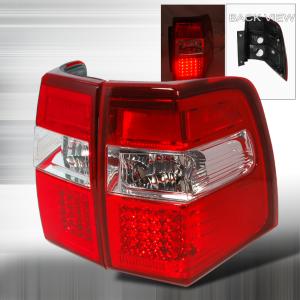 07-09 FORD EXPEDITION LED TAIL LIGHTS RED Spec D LED Tail Lights (Red)
