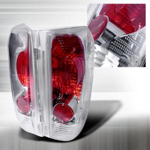 89-96 FORD F150 ALTEZZA TAIL LIGHTS CHROME Spec D Altezza Tail Lights (Chrome)