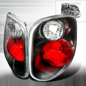01-03 FORD F150 ALTEZZA TAIL LIGHTS BLACK Spec D Altezza Tail Lights (Black)