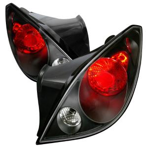 05-10 PONTIAC G6 ALTEZZA TAIL LIGHT BLACK 2 DOOR Spec D Altezza Tail Lights (Black)