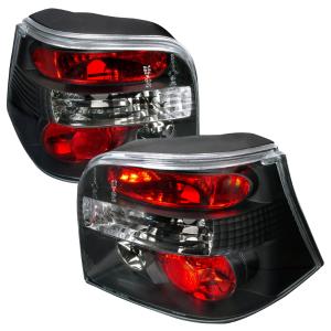 99-04 VOLKSWAGEN GOLF ALTEZZA TAIL LIGHT BLACK Spec D Altezza Tail Lights (Black)