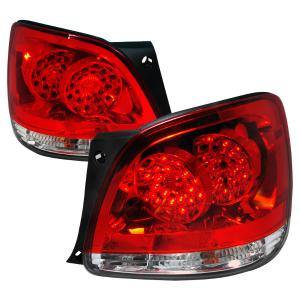 98-05 LEXUS GS300 LED TAIL LIGHTS RED Spec D LED Tail Lights (Red)